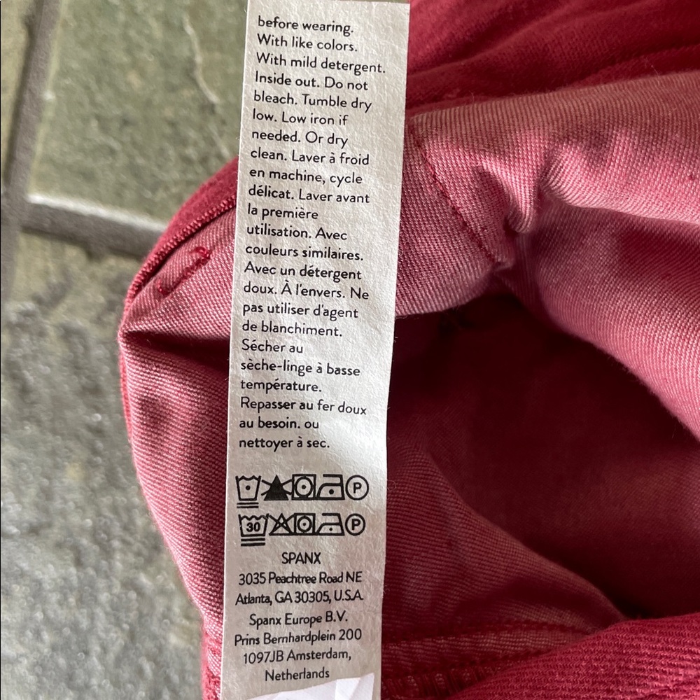 SPANX red/Pink Pants - Picture 11 of 11
